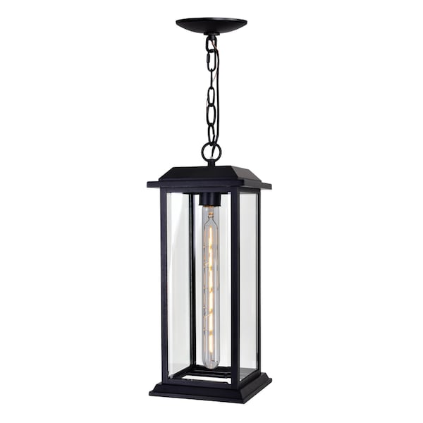 Cwi Lighting Blackbridge 1 Light Outdoor Black Pendant 0409P6-1-101 - main